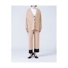 【アドーア/ADORE】のバイカラーダブルニットパンツ ベージュxブラック|ID: prp329100004463890 ipo3291000000031234433