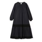 【プレインピープル/PLAIN PEOPLE】のスラブサテンワンピース ネイビー|ID: prp329100004463905 ipo3291000000032100276