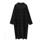 【ミズイロ インド/mizuiro ind】のプリーツカラーワンピース ブラック|ID: prp329100004463906 ipo3291000000031234472