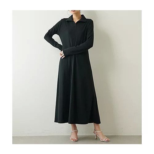 【ウィムガゼット/Whim Gazette】のフロントZIPドレス 人気、トレンドファッション・服の通販 founy(ファニー) 　ファッション　Fashion　レディースファッション　WOMEN　ワンピース　Dress　ドレス　Party Dresses　2022年　2022　2022 春夏 S/S　Ss,Spring/Summer,2022　エレガント 上品　Elegant　シルク　Silk　ドレス　Dress　バランス　Balance　フェミニン　Feminine　フレア　Flare　フロント　Front　ロング　Long　other-2|ID: prp329100004463935 ipo3291000000031248836