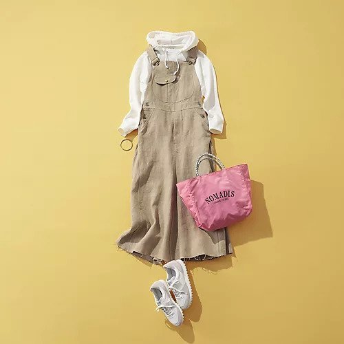 【マディソンブルー/MADISONBLUE】のJUMPER SKIRT HEAVY LINEN 人気、トレンドファッション・服の通販 founy(ファニー) 　ファッション　Fashion　レディースファッション　WOMEN　スカート　Skirt　サロペット　Overalls　ダメージ　Damage　フリンジ　Fringe　フレア　Flare　マキシ　Maxi　other-3|ID: prp329100004463944 ipo3291000000031248878