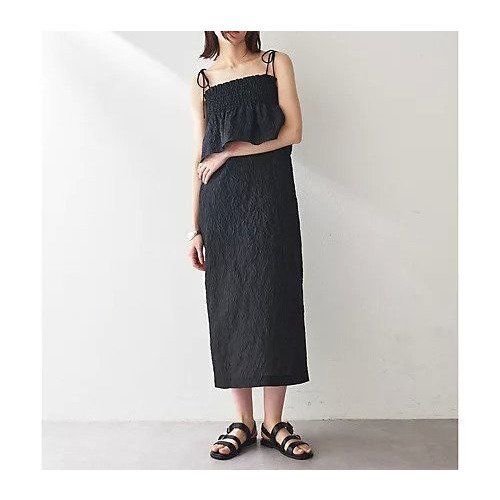 【ウィムガゼット/Whim Gazette】の【THE PAUSE】ジャガードナローワンピース 人気、トレンドファッション・服の通販 founy(ファニー) 　ファッション　Fashion　レディースファッション　WOMEN　ワンピース　Dress　インナー　Inner　ヴィンテージ　Vintage　カットソー　Cut And Sew　キャミワンピース　Cami Dress　グラデーション　Gradation　ノースリーブ　No Sleeve　バランス　Balance　ビスチェ　Bustier　フェミニン　Feminine　リゾート　Resort　リボン　Ribbon　ワーク　Work　おすすめ　Recommend　夏　Summer　2024年　2024　2024春夏・S/S　Ss,Spring/Summer,2024　 other-1|ID: prp329100004463961 ipo3291000000031234625