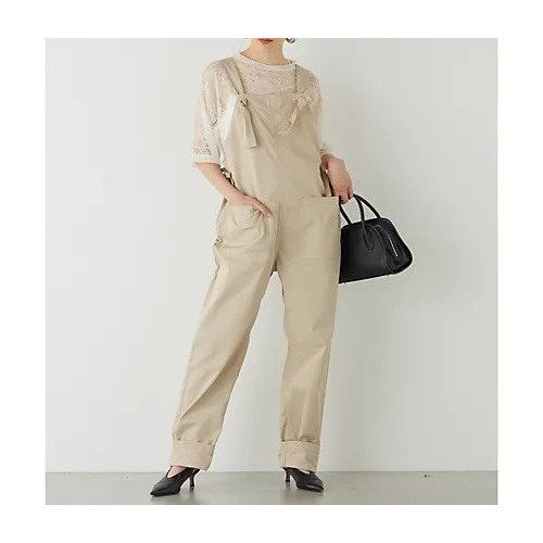 【ウィムガゼット/Whim Gazette】のコットンオールインワン インテリア・キッズ・メンズ・レディースファッション・服の通販 founy(ファニー) 　ファッション　Fashion　レディースファッション　Ladies' Fashion Online　ワンピース　Dress　オールインワン ワンピース　All In One Dress　インナー　Inner　ヴィンテージ　Vintage　春　Spring　カットソー　Cut And Sew　スタイリッシュ　Stylish　フォルム　Form　モチーフ　Motif　S/S・春夏　Ss・Spring/Summer　夏　Summer　2024年　2024　2024春夏・S/S　Ss,Spring/Summer,2024　エレガント 上品　Elegant　ベージュ|ID: prp329100004463967 ipo3291000000031234642
