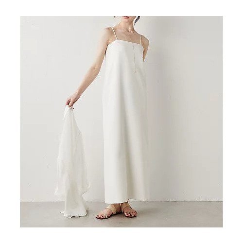 【ウィムガゼット/Whim Gazette】のキャミワンピース インテリア・キッズ・メンズ・レディースファッション・服の通販 founy(ファニー) 　ファッション　Fashion　レディースファッション　Fashion for Women　ワンピース　Dresses　キャミソールワンピース　Camisole Dresses　インナー　Innerwear　エレガント 上品　Elegant　5月号　May Issue　くるぶし　Ankle-Length　キャミソール　Camisole, Spaghetti Strap Top　キャミワンピース　Cami Dress, Slip Dress　スクエア　Square, Square Shape　ストレッチ　Stretch, Stretchy Fabric　スリット　Slit, Slit Detail　雑誌　Magazine, Fashion Magazine　チューブ　Tube, Tube Top　マキシ　Maxi, Full Length　モダン　Modern, Contemporary　ラップ　Wrap, Wrap Design　おすすめ　Recommended / Our Picks　2023春夏・S/S　Spring/Summer 2023 SS23　2023年　2023　オフホワイト|ID: prp329100004463983 ipo3291000000031234686