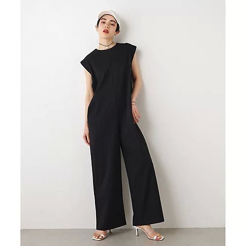 【ウィムガゼット/Whim Gazette】の【THE PAUSE】ショルダータックジャンプスーツ 人気、トレンドファッション・服の通販 founy(ファニー) 　ファッション　Fashion　レディースファッション　Fashion for Women　ワンピース　Dresses　インナー　Innerwear　ヴィンテージ　Vintage Style　カットソー　Cut and Sewn Top　グラデーション　Gradient, Ombre　ショルダー　Shoulder, Shoulder Strap　ジャケット　Jacket, Outerwear　スリーブ　Sleeve, Long Sleeve / Short Sleeve　スーツ　Suit, Formalwear　フレンチ　French, French Style　リラックス　Relax, Relaxed Fit　ワーク　Workwear, Utility Style　おすすめ　Recommended / Our Picks　夏　Summer　旅行　Travel　エレガント 上品　Elegant　other-2|ID: prp329100004463988 ipo3291000000031249058