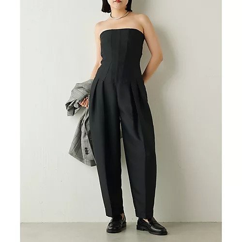 【ウィムガゼット/Whim Gazette】のベアジャンプスーツ インテリア・キッズ・メンズ・レディースファッション・服の通販 founy(ファニー) https://founy.com/ ファッション Fashion レディースファッション Fashion for Women ワンピース Dresses エレガント 上品 Elegant カットソー Cut and Sewn Top コルセット Corset, Bustier コンパクト Compact, Small Size シューズ Shoes, Footwear ジャケット Jacket, Outerwear スーツ Suit, Formalwear フラット Flat, Flat Shoes 2023春夏・S/S Spring/Summer 2023 SS23 2023年 2023 |ID: prp329100004463989 ipo3291000000031234701