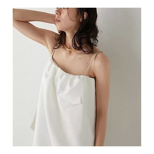 【ウィムガゼット/Whim Gazette】のコットンギャザーキャミワンピース 人気、トレンドファッション・服の通販 founy(ファニー) 　ファッション　Fashion　レディースファッション　Fashion for Women　ワンピース　Dresses　キャミソールワンピース　Camisole Dresses　インナー　Innerwear　エレガント 上品　Elegant　キャミソール　Camisole, Spaghetti Strap Top　キャミワンピース　Cami Dress, Slip Dress　ギャザー　Gathered, Ruffled　シューズ　Shoes, Footwear　フェイクレザー　Faux Leather, PU Leather　フォルム　Silhouette, Form　フラップ　Flap, Flap Pocket　ラップ　Wrap, Wrap Design　ロング　Long, Long-Length　2023年　2023　2023-2024秋冬・A/W　Autumn/Winter 2023–24 AW23–24　other-2|ID: prp329100004463993 ipo3291000000031249080