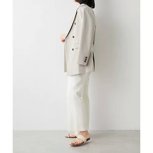 【ウィムガゼット/Whim Gazette】のダブルフェイスサロペット 人気、トレンドファッション・服の通販 founy(ファニー) 　ファッション　Fashion　レディースファッション　WOMEN　ワンピース　Dress　サロペット　Salopette　サロペット　Overalls　サンダル　Sandals　ジャケット　Jacket　センター　Center　フラット　Flat　リラックス　Relax　ロング　Long　おすすめ　Recommend　2023春夏・S/S　Ss,Spring/Summer,2023　2023年　2023　旅行　Travel　エレガント 上品　Elegant　other-3|ID: prp329100004463994 ipo3291000000031249086