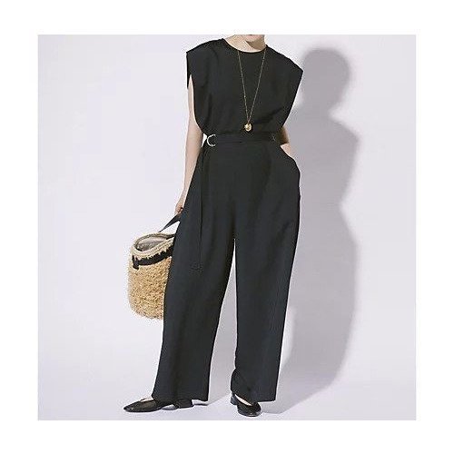 【ウィムガゼット/Whim Gazette】の【THE PAUSE】ベルテッドオールインワン インテリア・キッズ・メンズ・レディースファッション・服の通販 founy(ファニー) https://founy.com/ ファッション Fashion レディースファッション Ladies' Fashion Online ワンピース Dress オールインワン ワンピース All In One Dress インナー Inner ヴィンテージ Vintage カットソー Cut And Sew グラデーション Gradation シンプル Simple スタイリッシュ Stylish スリーブ Sleeve ダブル Double バランス Balance フレンチ French リラックス Relax 楽ちん Easy ワーク Work おすすめ Recommend 夏 Summer 2024年 2024 2024春夏・S/S Ss,Spring/Summer,2024 |ID: prp329100004464089 ipo3291000000031234987