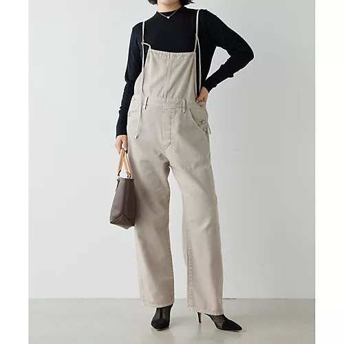 【ウィムガゼット/Whim Gazette】のピグメントダイオールインワン 人気、トレンドファッション・服の通販 founy(ファニー) 　ファッション　Fashion　レディースファッション　Ladies' Fashion Online　ワンピース　Dress　オールインワン ワンピース　All In One Dress　ストレート　Straight　デニム　Denim　フェミニン　Feminine　ユーズド　Used　other-2|ID: prp329100004464093 ipo3291000000031249498