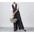 【サクラ/SACRA】のRAYON SILK ロンパース チャコール|ID: prp329100004464096 ipo3291000000031235007