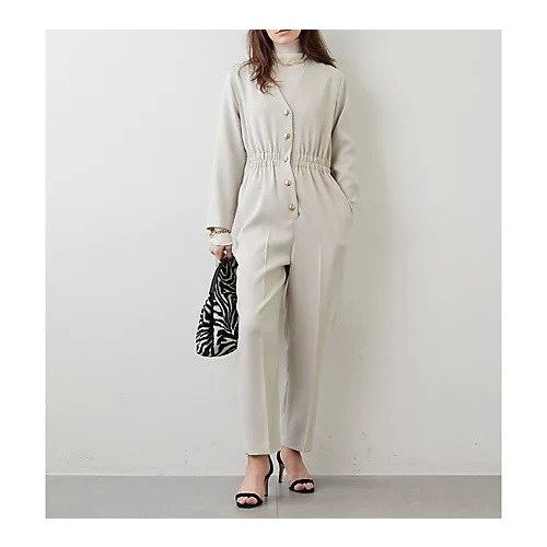 【ウィムガゼット/Whim Gazette】のウールサテンジャンプスーツ 人気、トレンドファッション・服の通販 founy(ファニー) 　ファッション　Fashion　レディースファッション　WOMEN　ワンピース　Dress　おすすめ　Recommend　ウォーム　Worm　クラシカル　Classical　スマート　Smart　スーツ　Suit　センター　Center　タートルネック　Turtleneck　フォーマル　Formal　エレガント 上品　Elegant　 other-1|ID: prp329100004464110 ipo3291000000031235044
