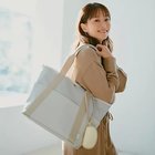 【トプカピ/TOPKAPI】の【Breath TOPKAPI】【TOPKAPI 藤本美貴さんコラボ】スコッチグレイン 10ポケット トートバッグ L/マザーズバッグ/撥水 サンドグレー|ID: prp329100004464120 ipo3291000000031235074