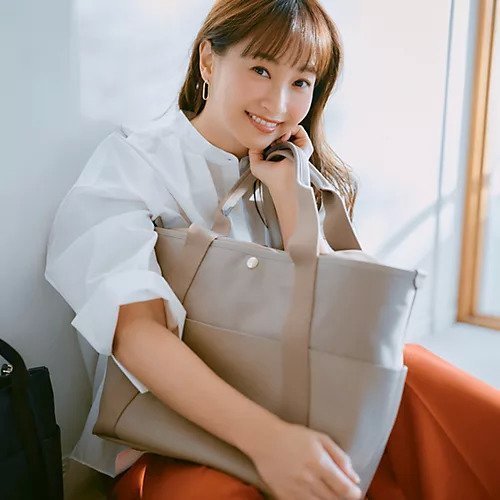 【トプカピ/TOPKAPI】の【Breath TOPKAPI】【TOPKAPI 藤本美貴さんコラボ】スコッチグレイン 10ポケット トートバッグ L/マザーズバッグ/撥水 インテリア・キッズ・メンズ・レディースファッション・服の通販 founy(ファニー) 　ファッション　Fashion　レディースファッション　WOMEN　バッグ　Bag　コラボ　Collaboration　シンプル　Simple　スペシャル　Special　人気　Popularity　ポケット　Pocket　エレガント 上品　Elegant　ミルクティ|ID: prp329100004464120 ipo3291000000031235075