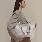 【トプカピ/TOPKAPI】のフロントステッチ レザーA4トートバッグ クリーム|ID: prp329100004464123 ipo3291000000031235085
