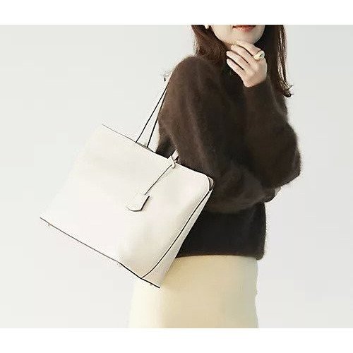 【トプカピ/TOPKAPI】のフロントステッチ レザーA4トートバッグ 人気、トレンドファッション・服の通販 founy(ファニー) 　ファッション　Fashion　レディースファッション　WOMEN　バッグ　Bag　チャーム　Charm　フロント　Front　other-3|ID: prp329100004464123 ipo3291000000031249624