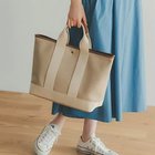 【トプカピ/TOPKAPI】の【BREATH TOPKAPI】 SCOTCH GRAIN スコッチグレイン ネオレザー A4トートバッグ ライトトープ|ID: prp329100004464124 ipo3291000000031235089