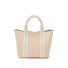 【トプカピ/TOPKAPI】のソフトシュリンク テープコンビ ミニ トート バッグ ショルダーベルト付 ペールベージュ|ID: prp329100004464125 ipo3291000000031235095