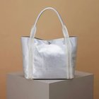 【トプカピ/TOPKAPI】のソフトシュリンク テープコンビ A4 トート バッグ シルバー|ID: prp329100004464126 ipo3291000000031235097