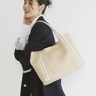 【トプカピ/TOPKAPI】のソフトシュリンク テープコンビ A4 トート バッグ ペールベージュ|ID: prp329100004464126 ipo3291000000031235100