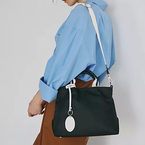 【トプカピ/TOPKAPI】の【TREASURE TOPKAPI】ストライプハンドル ナイロン 2way ミニ トートバッグ 人気、トレンドファッション・服の通販 founy(ファニー) 　ファッション　Fashion　レディースファッション　WOMEN　バッグ　Bag　コンパクト　Compact　コンビ　Combination　ショルダー　Shoulder　ストライプ　Stripe　財布　Wallet　フォルム　Form　other-2|ID: prp329100004464129 ipo3291000000031249646