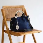 【トプカピ/TOPKAPI】の【TREASURE TOPKAPI】ストライプハンドル ナイロン 2way ミニ トートバッグ ネイビー|ID: prp329100004464129 ipo3291000000032537055