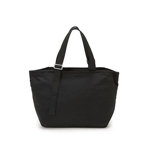 【トプカピ/TOPKAPI】の【Breath TOPKAPI】Freely フリーリー ナイロン ロゴテープ トートバッグ A4対応 インテリア・キッズ・メンズ・レディースファッション・服の通販 founy(ファニー) 　ファッション　Fashion　レディースファッション　WOMEN　バッグ　Bag　アシンメトリー　Asymmetry　フォルム　Form　ポケット　Pocket　ブラック|ID: prp329100004464132 ipo3291000000031235121