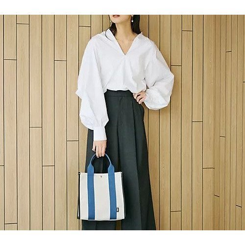 【トプカピ/TOPKAPI】の【Breath TOPKAPI】THE CANVAS ザ キャンバス スクエア ミニ トートバッグ 人気、トレンドファッション・服の通販 founy(ファニー) 　ファッション　Fashion　レディースファッション　Fashion for Women　バッグ　Bags　キャンバス　Canvas, Canvas Fabric　クール　Cool, Chic　コンパクト　Compact, Small Size　ショルダー　Shoulder, Shoulder Strap　スクエア　Square, Square Shape　なめらか　Smooth, Silky Texture　フォルム　Silhouette, Form　ボックス　Boxy, Box Shape　ポケット　Pocket, Pocket Detail　モノトーン　Monotone, Black and White　other-3|ID: prp329100004464133 ipo3291000000032245865