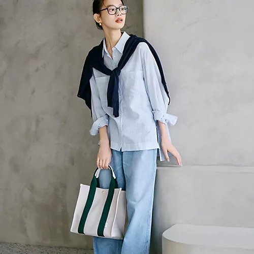 【トプカピ/TOPKAPI】の【Breath TOPKAPI】NEO CANVAS ネオキャンバス カラーハンドル ミニ トートバッグ 人気、トレンドファッション・服の通販 founy(ファニー) 　ファッション　Fashion　レディースファッション　WOMEN　バッグ　Bag　キャンバス　Canvas　クール　Cool　コンパクト　Compact　フォルム　Form　ボックス　Box　ポケット　Pocket　モダン　Modern　モノトーン　Monotone　other-3|ID: prp329100004464135 ipo3291000000031575627
