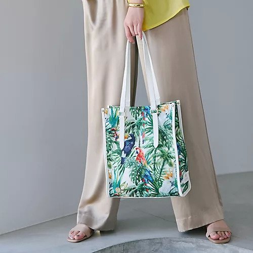 【トプカピ/TOPKAPI】の【TREASURE TOPKAPI】メッシュ ダブルプリント A4 トートバッグ 人気、トレンドファッション・服の通販 founy(ファニー) 　ファッション　Fashion　レディースファッション　WOMEN　バッグ　Bag　おすすめ　Recommend　ダブル　Double　ビーチ　Beach　フラワー　Flower　プリント　Print　メッシュ　Mesh　モダン　Modern　夏　Summer　other-2|ID: prp329100004464139 ipo3291000000031249685