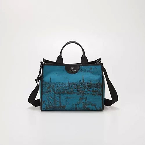 【トプカピ/TOPKAPI】の【TREASURE TOPKAPI】キャンバス プリント ショルダー付き A4 トートバッグ インテリア・キッズ・メンズ・レディースファッション・服の通販 founy(ファニー) https://founy.com/ ファッション Fashion レディースファッション WOMEN バッグ Bag キャンバス Canvas ショルダー Shoulder スマート Smart パイピング Piping プリント Print ポケット Pocket |ID: prp329100004464151 ipo3291000000031235188