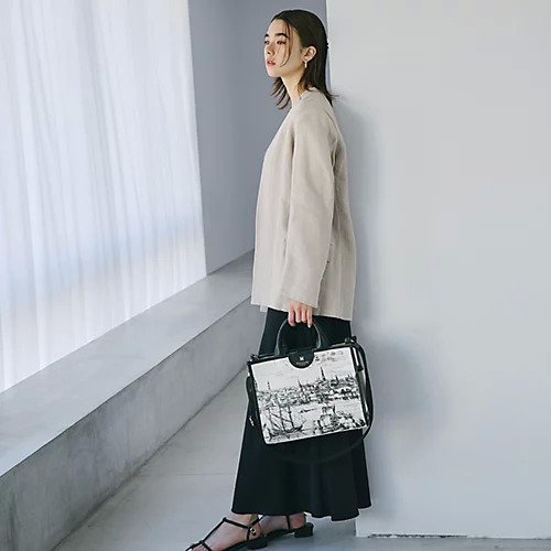【トプカピ/TOPKAPI】の【TREASURE TOPKAPI】キャンバス プリント ショルダー付き A4 トートバッグ 人気、トレンドファッション・服の通販 founy(ファニー) 　ファッション　Fashion　レディースファッション　WOMEN　バッグ　Bag　キャンバス　Canvas　ショルダー　Shoulder　スマート　Smart　パイピング　Piping　プリント　Print　ポケット　Pocket　other-3|ID: prp329100004464151 ipo3291000000031249734