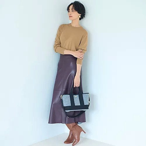 【トプカピ/TOPKAPI】の【Breath TOPKAPI】イタリアンフェルト ショルダー付 ミニ トートバッグ S インテリア・キッズ・メンズ・レディースファッション・服の通販 founy(ファニー) 　ファッション　Fashion　レディースファッション　Fashion for Women　バッグ　Bags　イタリア　Italy　コンパクト　Compact, Small Size　ショルダー　Shoulder, Shoulder Strap　トリミング　Trimming, Decorative Edge　フェルト　Felt, Felt Fabric　モダン　Modern, Contemporary　人気　Popular, Best Seller　チャコールグレー|ID: prp329100004464160 ipo3291000000031235228