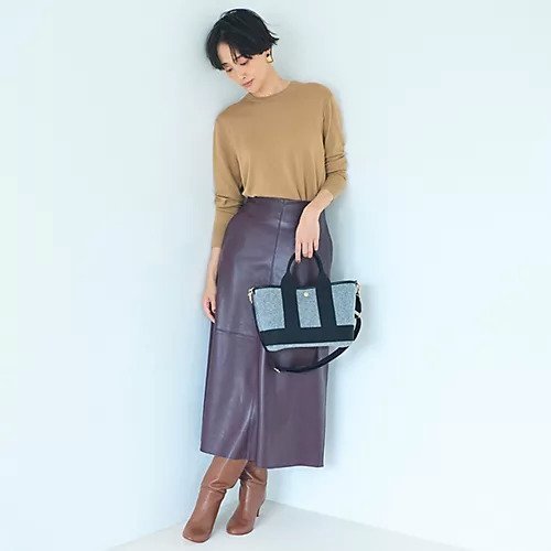 【トプカピ/TOPKAPI】の【Breath TOPKAPI】イタリアンフェルト ショルダー付 ミニ トートバッグ S 人気、トレンドファッション・服の通販 founy(ファニー) 　ファッション　Fashion　レディースファッション　Fashion for Women　バッグ　Bags　イタリア　Italy　コンパクト　Compact, Small Size　ショルダー　Shoulder, Shoulder Strap　トリミング　Trimming, Decorative Edge　フェルト　Felt, Felt Fabric　モダン　Modern, Contemporary　人気　Popular, Best Seller　other-2|ID: prp329100004464160 ipo3291000000031249769