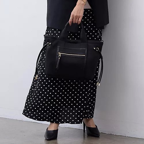 【トプカピ/TOPKAPI】の【TREASURE TOPKAPI】ネオプレン フロントポケット 2way ショルダー付き ミニトートバッグ 人気、トレンドファッション・服の通販 founy(ファニー) 　ファッション　Fashion　レディースファッション　WOMEN　バッグ　Bag　ショルダー　Shoulder　スマート　Smart　チャーム　Charm　パイピング　Piping　フェイクレザー　Faux Leather　フロント　Front　ポケット　Pocket　ビジネス 仕事 通勤　Business　other-3|ID: prp329100004464167 ipo3291000000031249801