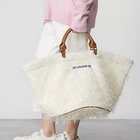 【マディソンブルー/MADISONBLUE】のBIG TOTE BAG EYELASH IVORY|ID: prp329100004464174 ipo3291000000035203260