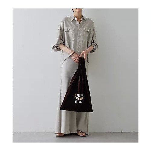 【ウィムガゼット/Whim Gazette】の【Hoaw.】ショッパーバッグ 人気、トレンドファッション・服の通販 founy(ファニー) 　ファッション　Fashion　レディースファッション　Fashion for Women　バッグ　Bags　アクセサリー　Fashion Accessories　軽量　Lightweight, Ultra Light　シューズ　Shoes, Footwear　プリント　Print, Printed Pattern　ベロア　Velour, Soft Velvet　無地　Plain, Solid Color　レオパード　Leopard, Animal Print　エレガント 上品　Elegant　other-3|ID: prp329100004464176 ipo3291000000031249838