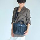 【トプカピ/TOPKAPI】の【Breath TOPKAPI】RIPPLE リプル キルティング ショルダー付き B5 トートバッグ 撥水 / 軽量 ブラック|ID: prp329100004464182 ipo3291000000031235300