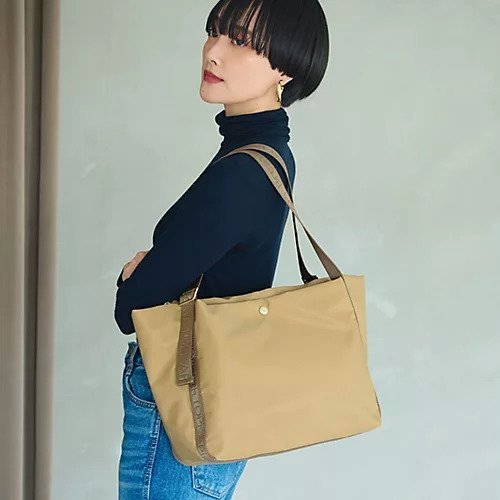 【トプカピ/TOPKAPI】の【Breath TOPKAPI】Freely フリーリー ナイロン ロゴテープ 2way トートバッグ 人気、トレンドファッション・服の通販 founy(ファニー) ファッション Fashion レディースファッション Fashion for Women バッグ Bags クール Cool, Chic ビッグ Big, Oversized ポケット Pocket, Pocket Detail エレガント 上品 Elegant other-1|ID: prp329100004464186 ipo3291000000034337079