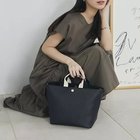 【トプカピ/TOPKAPI】の【Breath TOPKAPI】SCOTCH GRAIN スコッチグレイン プレーン バイカラーハンドル ミニ トートバッグ ブラック|ID: prp329100004464189 ipo3291000000031235321