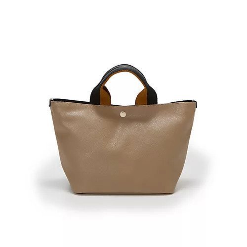 【トプカピ/TOPKAPI】の【Breath TOPKAPI】SCOTCH GRAIN スコッチグレイン プレーン バイカラーハンドル ミニ トートバッグ インテリア・キッズ・メンズ・レディースファッション・服の通販 founy(ファニー) 　ファッション　Fashion　レディースファッション　WOMEN　バッグ　Bag　ショルダー　Shoulder　シンプル　Simple　財布　Wallet　人気　Popularity　プレーン　Plane　モダン　Modern　モノトーン　Monotone　カーキブラウン|ID: prp329100004464189 ipo3291000000031235323