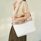 【トプカピ/TOPKAPI】の【Breath TOPKAPI】RIPPLE リプル ショルダー付き A4 トート バッグ 撥水 アイボリー|ID: prp329100004464192 ipo3291000000031235339