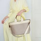 【トプカピ/TOPKAPI】の【Breath TOPKAPI】RIPPLE リプル ショルダー付き A4 トート バッグ 撥水 ペールベージュ|ID: prp329100004464192 ipo3291000000032185398