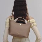 【トプカピ/TOPKAPI】の【TREASURE TOPKAPI】ソフトシュリンク テープハンドル ショルダー付きミニ トート バッグ グレージュ|ID: prp329100004464204 ipo3291000000031235374