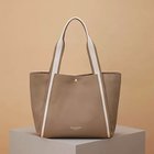 【トプカピ/TOPKAPI】の【TREASURE TOPKAPI】ソフトシュリンク テープハンドル A4 トート バッグ グレージュ|ID: prp329100004464205 ipo3291000000031235377