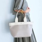 【トプカピ/TOPKAPI】の【Breath TOPKAPI】RIPPLE リプル ロング ハンドル A4 トートバッグ L ペールベージュ|ID: prp329100004464211 ipo3291000000031235400