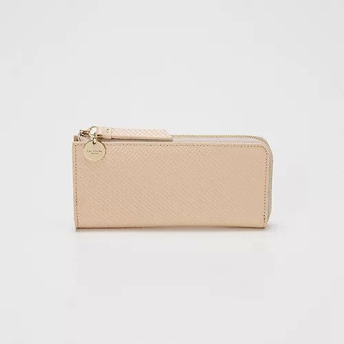 【トプカピ/TOPKAPI】の【TREASURE TOPKAPI】クロスエンボス レザー L字ファスナー 長財布 インテリア・キッズ・メンズ・レディースファッション・服の通販 founy(ファニー) 　ファッション　Fashion　レディースファッション　Fashion for Women　ミニ財布・二つ折り財布　Wallets & Card Cases　イエロー　Yellow　春　Spring　スマート　Smart, Elegant　スリム　Slim, Slim Fit　財布　Wallet, Purse　チャーム　Charm, Pendant　プレート　Plate, Dish　ポケット　Pocket, Pocket Detail　メッシュ　Mesh, Net Fabric　S/S・春夏　SS, Spring/Summer, Warm Season　夏　Summer　オフ|ID: prp329100004464343 ipo3291000000034989023