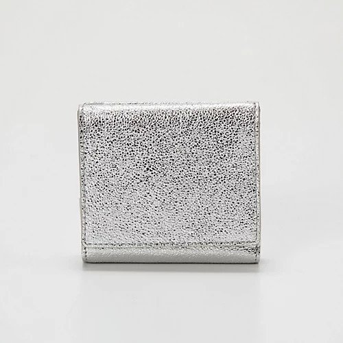 【トプカピ/TOPKAPI】の【TREASURE TOPKAPI】ウォッシュド レザー メタリック 二つ折り財布 インテリア・キッズ・メンズ・レディースファッション・服の通販 founy(ファニー) https://founy.com/ ファッション Fashion レディースファッション WOMEN 財布 Wallets シルバー Silver ボックス Box ポケット Pocket メタリック Metallic エレガント 上品 Elegant 財布 Wallet |ID: prp329100004464347 ipo3291000000031235775