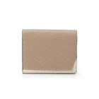 【トプカピ/TOPKAPI】のバイカラー レザー 2つ折財布 LEAN リーン グレージュ|ID: prp329100004464355 ipo3291000000031235816