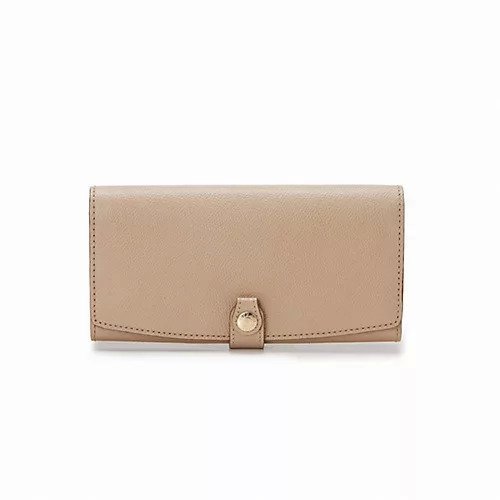 【トプカピ/TOPKAPI】の[TOPKAPI]トプカピ 角シボ型押し・ 長財布 COLORATO コロラート インテリア・キッズ・メンズ・レディースファッション・服の通販 founy(ファニー) 　ファッション　Fashion　レディースファッション　Ladies' Fashion Online　財布　Wallets　エレガント 上品　Elegant　コイン　Coin　フラップ　Flap　メタル　Metal　財布　Wallet　グレージュ|ID: prp329100004464359 ipo3291000000031235829